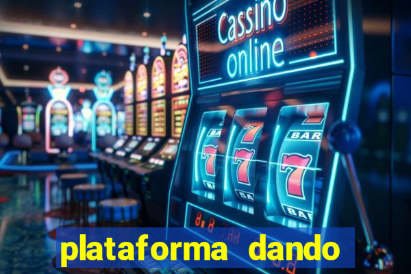 plataforma dando bonus de cadastro